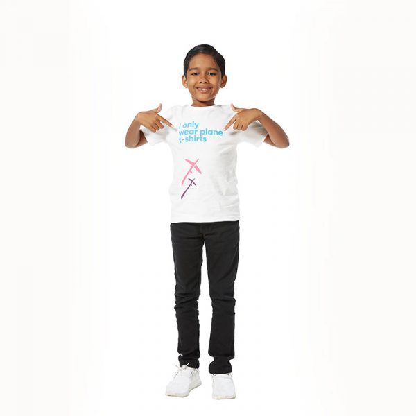 I Only Wear Plane T-Shirts Kids T-Shirt